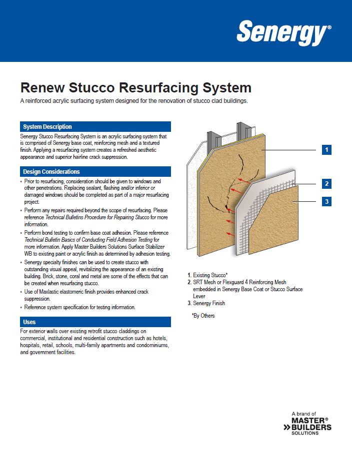 Renew Stucco Resurfacing System