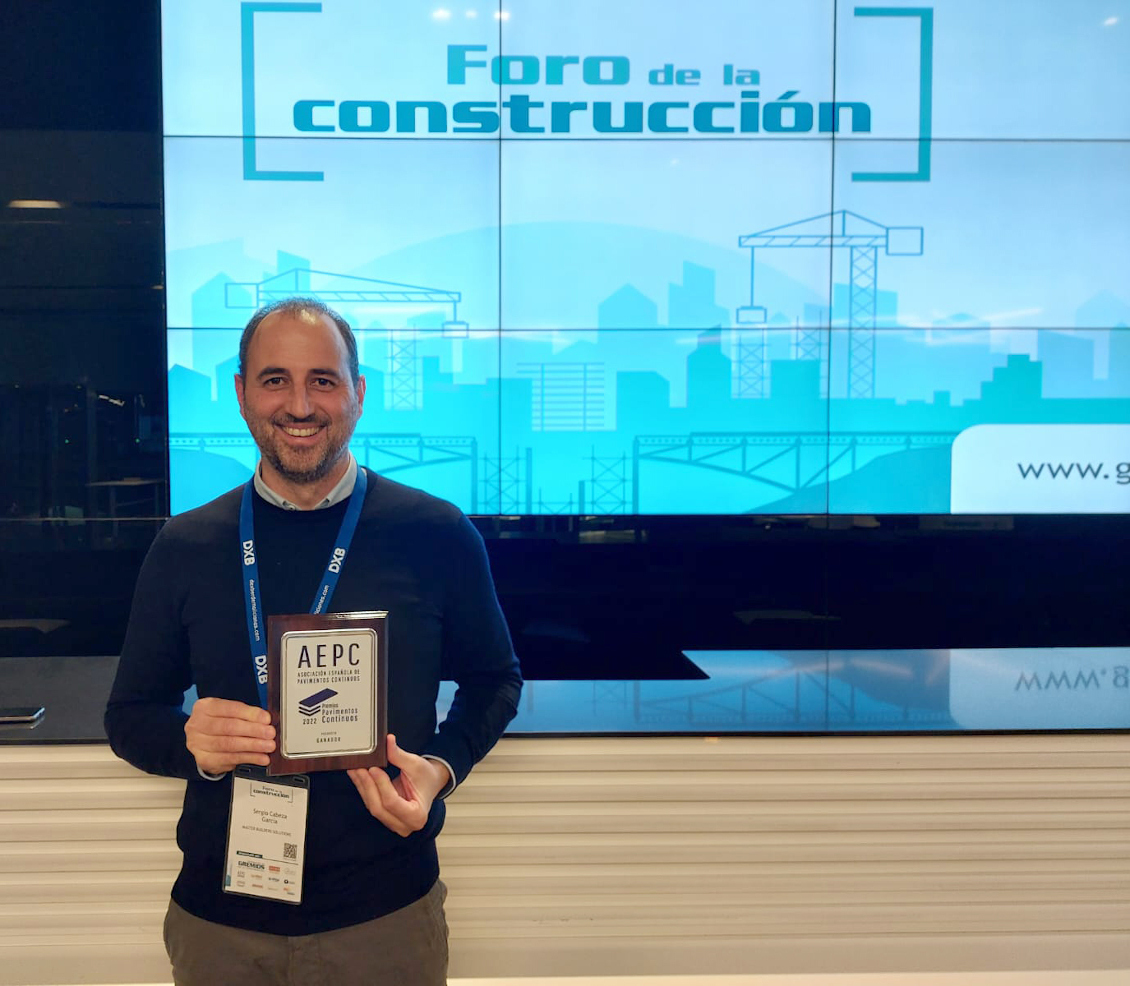 Master Builders Solutions ganador del mejor producto de los Premios Pavimentos Continuos 2022